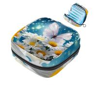 YTYVAGT Bolsa de período, bolsa de almacenamiento de servilletas sanitarias, soporte para tampones para monedero, D98f1ie2avo, 4.7x6.6x6.6 in, Cómodo