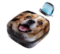 YTYVAGT Bolsa de período, bolsa de almacenamiento de servilletas sanitarias, soporte para tampones para monedero, M76k7df5kuq, 4.7x6.6x6.6 in, Classic