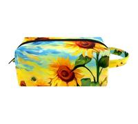 YTYVAGT Bolsas de maquillaje para mujer, neceser para hombres, bolsa de cosméticos de viaje, B99w7og8bun, 8.2x3.1x3.5 in, Cómodo