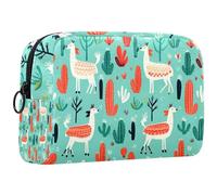 YTYVAGT Bolsas de maquillaje para mujer, neceser para hombres, bolsa de cosméticos de viaje, C98f0jn2xkj, 7.3x3x5.1 in, Moda