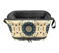 YTYVAGT Bolsas de maquillaje para mujer, neceser para hombres, bolsa de cosméticos de viaje, F39c3tj3iam, 10.6x5.9x5.5 in, Moda