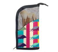 YTYVAGT Bolsas de maquillaje para mujer, neceser para hombres, bolsa de cosméticos de viaje, F48c5tt7prz, 9.4x4.9 in, Moda
