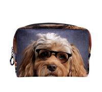 YTYVAGT Bolsas de maquillaje para mujer, neceser para hombres, bolsa de cosméticos de viaje, G37c1gz6sht, 7.3x3x5.1 in, Cómodo