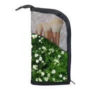 YTYVAGT Bolsas de maquillaje para mujer, neceser para hombres, bolsa de cosméticos de viaje, O09e6od0vsl, 9.4x4.9 in, Duradero