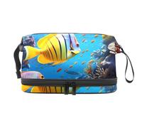 YTYVAGT Bolsas de maquillaje para mujer, neceser para hombres, bolsa de cosméticos de viaje, Q97f1tg4rip, 10.6x5.9x5.5 in, Multiusos
