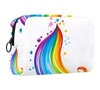 YTYVAGT Bolsas de maquillaje para mujer, neceser para hombres, bolsa de cosméticos de viaje, S66e3le1drb, 7.3x3x5.1 in, Duradero