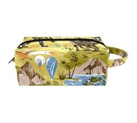 YTYVAGT Bolsas de maquillaje para mujer, neceser para hombres, bolsa de cosméticos de viaje, U79d9li2hot, 8.2x3.1x3.5 in, Duradero