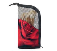 YTYVAGT Bolsas de maquillaje para mujer, neceser para hombres, bolsa de cosméticos de viaje, V62h5fw1vuz, 9.4x4.9 in, Moda