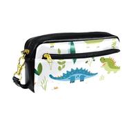 YTYVAGT Estuche estético, estuche para lápices, cocodrilo floral tropical, estuche pequeño para lápices
