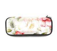 YTYVAGT Estuche estético, estuche para lápices, flores de acuarela brillante, caja para lápices