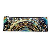 YTYVAGT Estuche estético, estuche para lápices, mandalas bohemias florales vintage, caja para lápices