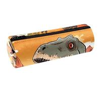 YTYVAGT Estuche para lápices, estuche estético, dinosaurio y volcán, estuche para lápices