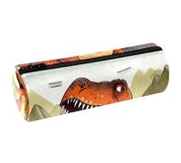 YTYVAGT Estuche para lápices, estuche estético, dinosaurio y volcán, estuche para lápices