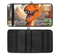 YTYVAGT Estuche para lápices, estuche estético, dinosaurio y volcán, estuche para lápices