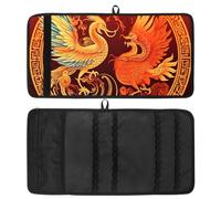 YTYVAGT Estuche para lápices, estuche estético, dragón chino y fénix, estuche para lápices