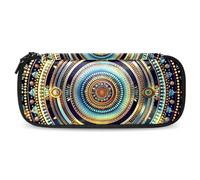 YTYVAGT Estuche para lápices, estuche estético, mandalas bohemios, floral, vintage, bolsa para lápices