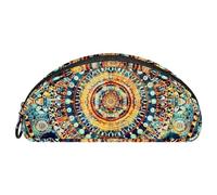 YTYVAGT Estuche para lápices, estuche estético, mandalas bohemios, floral, vintage, bolsa para lápices
