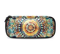 YTYVAGT Estuche para lápices, estuche estético, mandalas bohemios, floral, vintage, bolsa para lápices