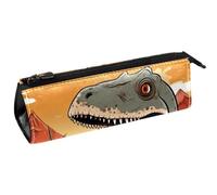 YTYVAGT Estuche para lápices, estuche pequeño, dinosaurio y volcán, estuche para bolígrafos