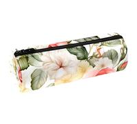 YTYVAGT Estuche para lápices, estuche pequeño, flores de acuarela brillante, peonía, bolsa para bolígrafos