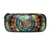 YTYVAGT Estuche para lápices, estuche pequeño, mandalas bohemias florales vintage, estuche para bolígrafos