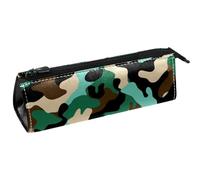 YTYVAGT Estuche para lápices, estuche pequeño, textura de camuflaje, estuche para bolígrafos