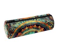YTYVAGT Estuche para lápices, estuches para lápices, mandalas bohemios florales vintage, estuche para bolígrafos
