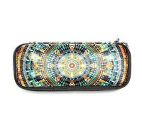 YTYVAGT Estuche para lápices, estuches para lápices, mandalas bohemios florales vintage, estuche para bolígrafos