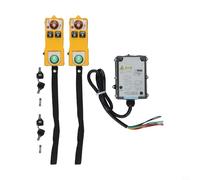YU-2S Controlador remoto industrial de doble canal para polipasto para grúa transportador bomba de hormigón Generador Inicio y Agarrar maquinaria (AC380V)