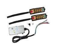 YU-8 - Mando a distancia industrial para polipasto eléctrico, grúa y máquina de elevación, controlador de metal y plástico con RF de 800 MHz, anticaída, resistente al aceite y al ácido, compatible con