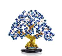 YU FENG - Árbol Turco de Nazar Azul contra el Mal de Ojo, 17,2 cm, árbol de Posavasos para protección, Buena Suerte, Prosperidad, Regalo para decoración del hogar, Mesa y Oficina