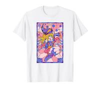 Yu-Gi-Oh! Dark Magician Girl Cute Stained Glass Anime Camiseta