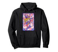Yu-Gi-Oh! Dark Magician Girl Cute Stained Glass Anime Sudadera con Capucha