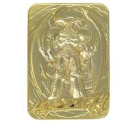 YU-GI-OH! Fanattik Ygo31G Metal Gold Card Collectible Replica Summoned Skull, Oro, Color Black, 198049