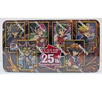 KONAMI- Yu-Gi-Oh Trading Card Game Tin of Dueling Heroes 25th Anniversary Alemana, 1.ª Edición