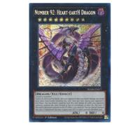 Yu Gi Oh Number 92: Heart Earth Dragon BLMR-EN077 Secret Rare YuGiOh