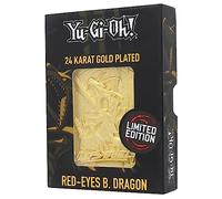 YU-GI-OH! - Red Eyes B. Dragon - Cartas Plaquée or 24k Collector
