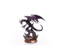 Yu-gi-oh Statua Pvc Dragon Nero Occhi Rossi Ver. Viola 33 Cm First 4 Figures