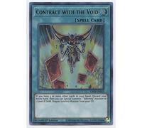 YU-GI-OH! Tarjeta Coleccionable - Contract with The Void - GFP2-EN022 - Ultra Rare - 1ª edición - 1 pieza - Terror