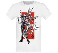 Yu Gi Oh! Yami Yugi & Dark Magician - Camiseta Blanca M, Color Blanco., M