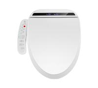 YU YUSING Asiento de inodoro inteligente inteligente con boquilla, inodoro, bidé, asiento calefactable con descenso automático, presión de agua ajustable, secado al aire caliente, fácil de