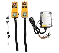 YU2S de control remoto industrial del alzamiento para la bomba concreta de la maquinaria de la explotación minera del transportador de la grúa y el otro equipo, transmisión estable de 800MHz (AC220V)