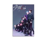 Yuagaiou Póster Stray Kids Kpop Music Group Vintage Music Posters para habitación, lienzo estético para decoración de pared, dormitorio, 12 x 18 pulgadas (30 x 45 cm)