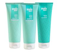 Yuaia Haircare Grow and Glow Serie completa: champú, acondicionador, mascarilla capilar | Semillas de Capilia Longa y Amaranthus Caudatus para un cabello más fuerte y con más volumen