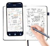 Yuan Cuaderno Digital & Bolígrafo Inteligente, admite Sync. y Partage en Tiempo Real, Escritura Inteligente para Notas y Bocetos, Compatible con Android/iOS, Perfecto para Regalar