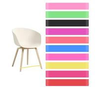 Yuanchu 10 bandas elásticas para silla con TDAH, 5 niveles de resistencia, bandas sensoriales para sillas para niños, autismo sensorial, bandas de gimnasia, desarrollo muscular, bandas de fitness,