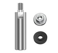 YuanDan Varilla de conexión de extensión de amoladora angular Eje de extensión de pulidora rotativa de rosca multipropósito con tuerca de seguridad de brida Extensor de amoladora Varilla alargada