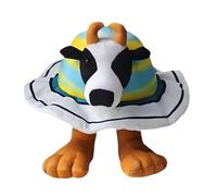 YuanDiann Juego de peluche italiano rojo cerebral: Tung Tung Sahur, Tralalero Tralala & Cappuccino Assassino, juguetes y regalos para niños, adultos, vaca lechera