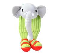 YuanDiann Juego de peluche italiano rojo cerebral: Tung Tung Sahur, Tralalero Tralala & Cappuccino Assassino, juguetes y regalos para niños y adultos, elefante verde claro