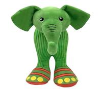 YuanDiann Juego de peluche italiano rojo cerebral: Tung Tung Sahur, Tralalero Tralala & Cappuccino Assassino, juguetes y regalos para niños y adultos, elefante verde